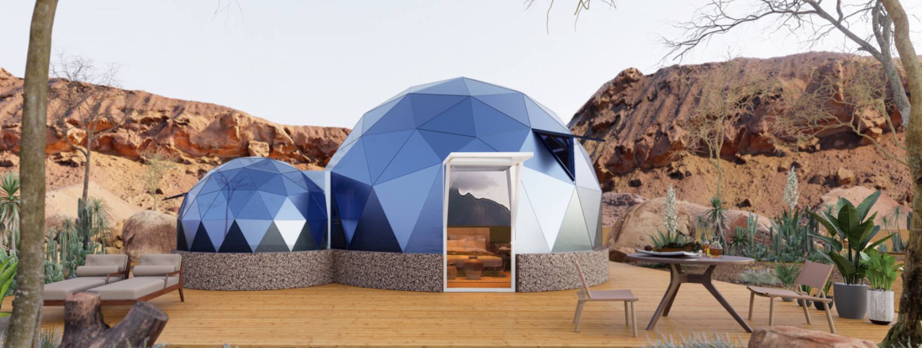 盐湖区球形智能光伏玻璃星空房